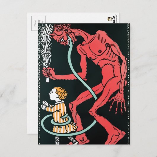  Victoriaans Briefkaart (Voorkant / Achterkant)