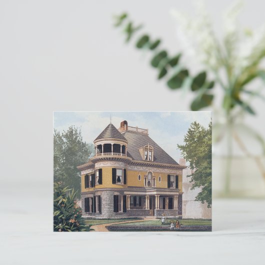 Victoriaans Briefkaart (Staand voorkant)