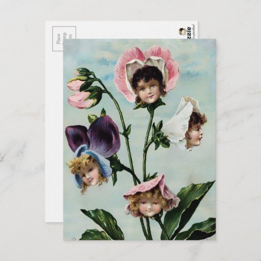  Victoriaans Briefkaart (Voorkant / Achterkant)