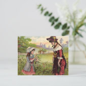 Victoriaans Briefkaart (Staand voorkant)