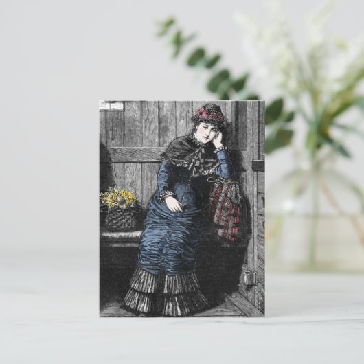 Victoriaans Briefkaart (Staand voorkant)