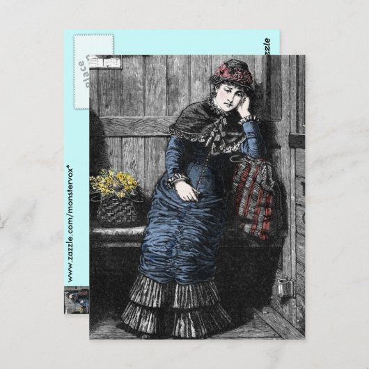 Victoriaans Briefkaart (Voorkant / Achterkant)