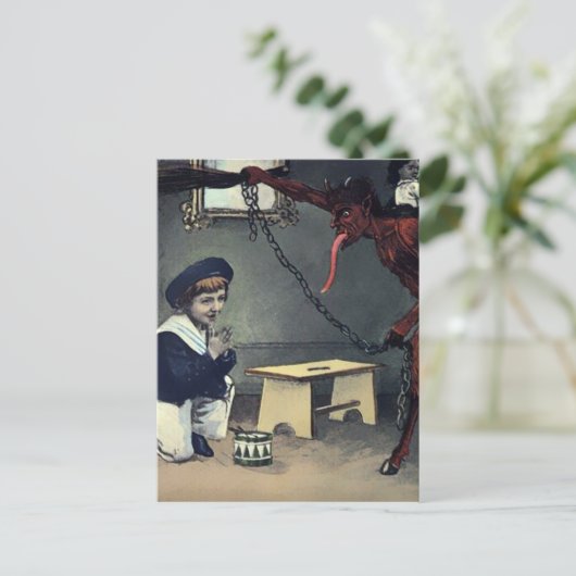 Victoriaans Briefkaart (Staand voorkant)