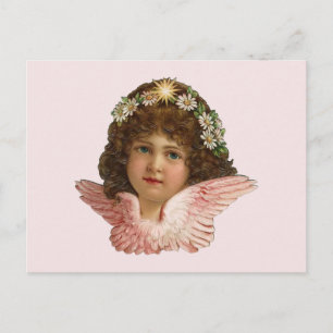  VICTORIAANS BRIEFKAART CHERUB
