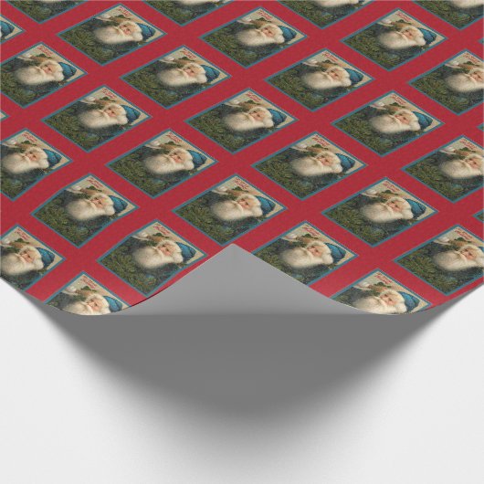 Victoriaans Briefkaart kerstcadeautje kerstcadeaut Cadeaupapier (Hoek)