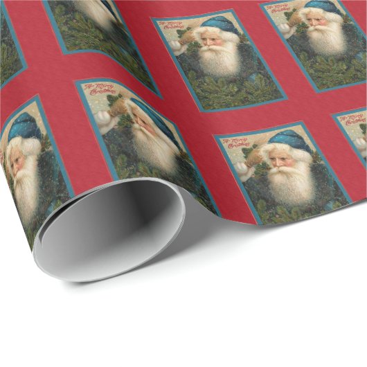 Victoriaans Briefkaart kerstcadeautje kerstcadeaut Cadeaupapier (Rol Hoek)