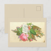 Victoriaans briefkaart van de doorsnede (Voorkant / Achterkant)