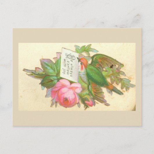 Victoriaans briefkaart van de doorsnede (Voorkant)