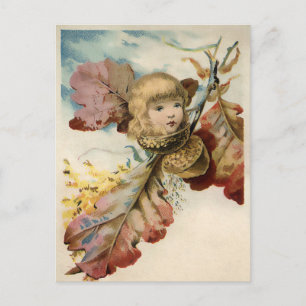 Victoriaans Briefkaart van eiermaïs