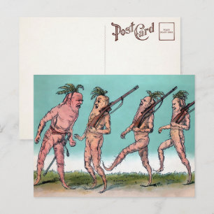 Victoriaans Briefkaart van het Wapenleger