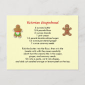 Victoriaans Briefkaart van ontbijtkoek (Voorkant)