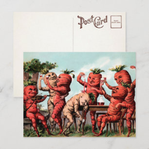 Victoriaans Briefkaart voor partners