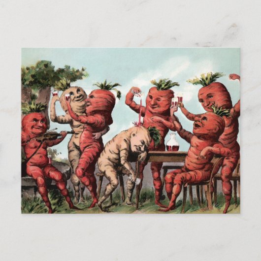 Victoriaans Briefkaart voor partners (Voorkant)