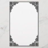 Victoriaans Briefpapier (Voorkant)