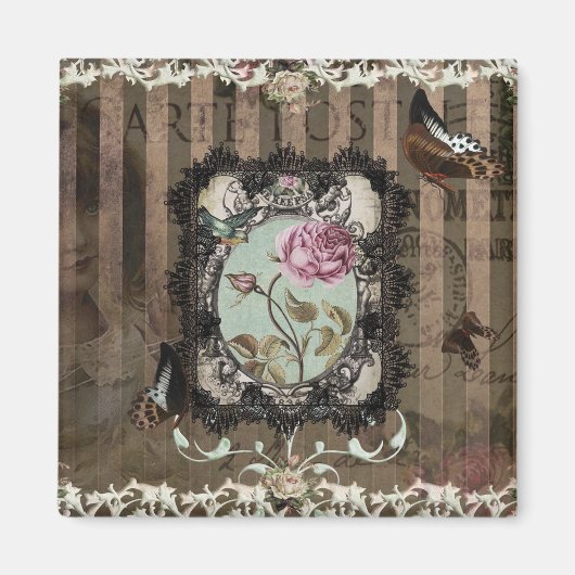 Victoriaans brieven magneet (Voorkant)