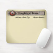  Victoriaans Brooch Monogram Muismat (Met muis)