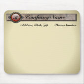  Victoriaans Brooch Monogram Muismat (Voorkant)