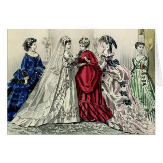  Victoriaans bruiloft Bridal-portret (Voorkant Horizontaal)