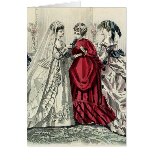  Victoriaans bruiloft Bridal-portret (Voorkant)