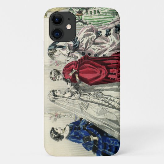  Victoriaans bruiloft Bridal-portret Case-Mate iPhone Case (Achterkant)