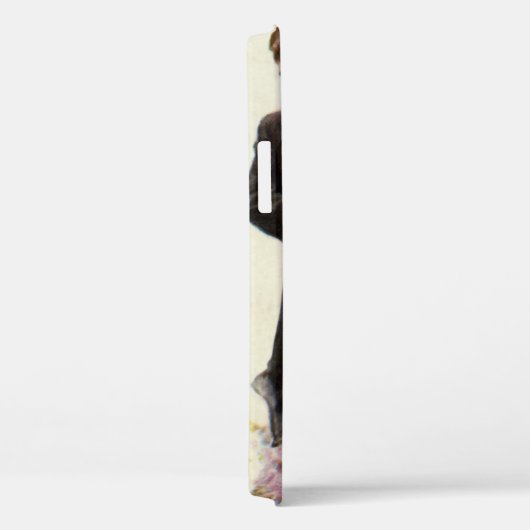  Victoriaans bruiloft-ceremonie Bride en Groom Case-Mate iPhone Case (Achterkant / Rechts)