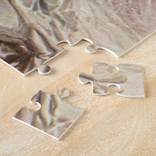  Victoriaans bruiloft-ceremonie Bride en Groom Legpuzzel (Zijkant)