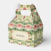 Victoriaans bruiloft gunst box bedankdoosjes (Achterkant)