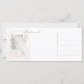 Victoriaans bruiloft - Kalender-Briefkaart (Achterkant)