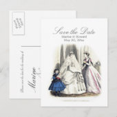 Victoriaans bruiloft (Save the Day) Post Kaart (Voorkant / Achterkant)