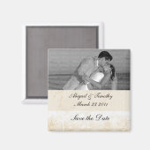 Victoriaans bruiloft sparen de Magnet van de Datum