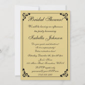  Victoriaans bruiloft Vrijgezellenfeest Kaart (Achterkant)