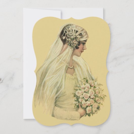  Victoriaans bruiloft Vrijgezellenfeest Kaart (Voorkant)