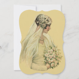  Victoriaans bruiloft Vrijgezellenfeest Kaart