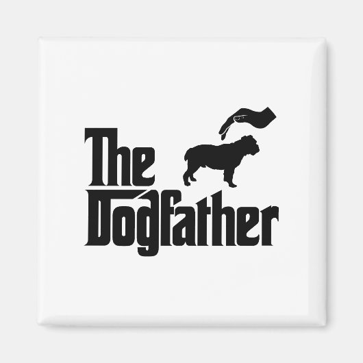 Victoriaans buldog magneet (Voorkant)