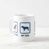 Victoriaans Bulldog Koffiemok (Voorkant links)