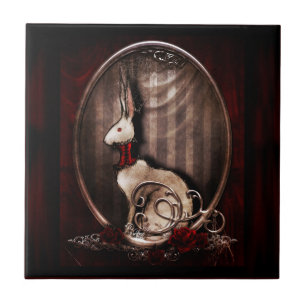 Victoriaans BUNNY Tegeltje