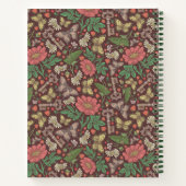 Victoriaans  Butterfly Old Keys Sketchbook Notitieboek (Achterkant)