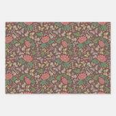 Victoriaans Butterfly Old Keys White Daisies Inpakpapier Vel (Voorkant 2)