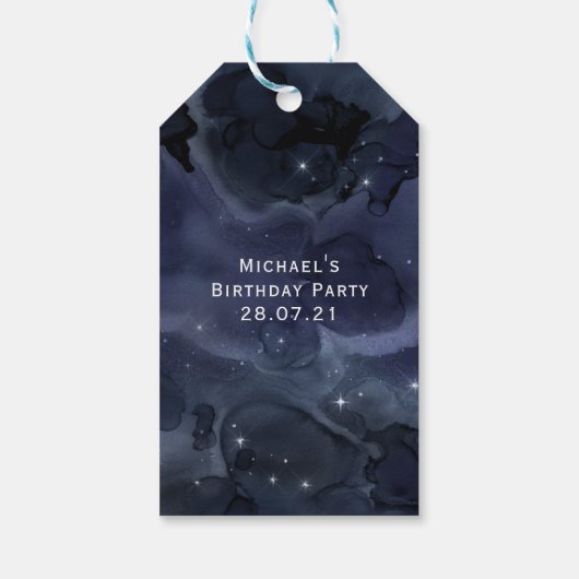 Victoriaans Cadeaulabel (Achterkant)