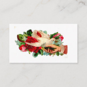 Victoriaans Calling Cards-May Joy Be around you Do Visitekaartje
