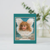 Victoriaans Cameo Post Card Briefkaart (Staand voorkant)