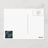 Victoriaans Cameo Post Card Briefkaart (Achterkant)