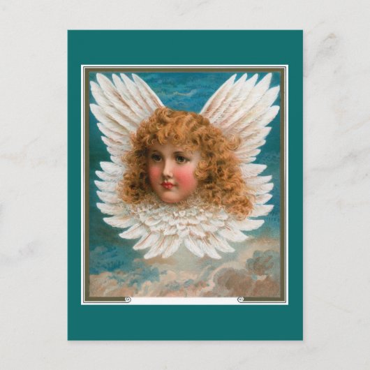 Victoriaans Cameo Post Card Briefkaart (Voorkant)