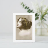 Victoriaans cameravoorstelling briefkaart (Staand voorkant)