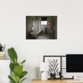 Victoriaans Campbell House Bathroom Poster (Thuiskantoor)