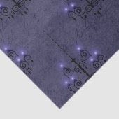 Victoriaans Chandelier Horror Gothic Scary Glam Tissuepapier (Detail)