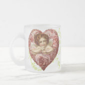 Victoriaans Cherub Valentijnse Mok (Links)