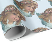 /Victoriaans Cherubine/Angel Cadeaupapier (Rol Hoek)