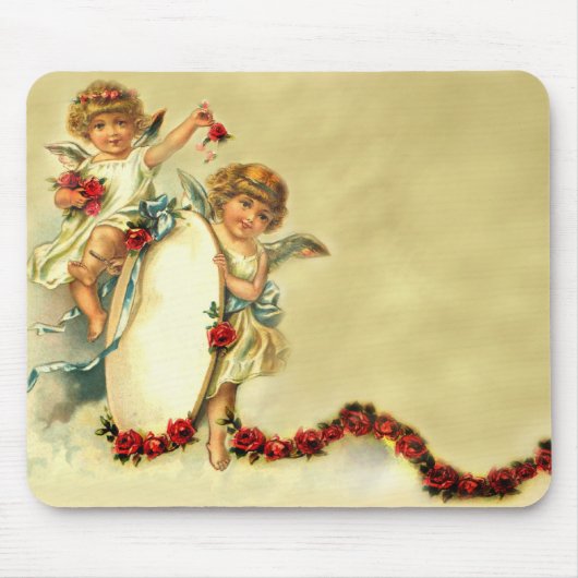 Victoriaans Cherubs Muismat (Voorkant)
