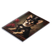 Victoriaans Chihuahua  Portret Notitieboek (Linkerzijde)